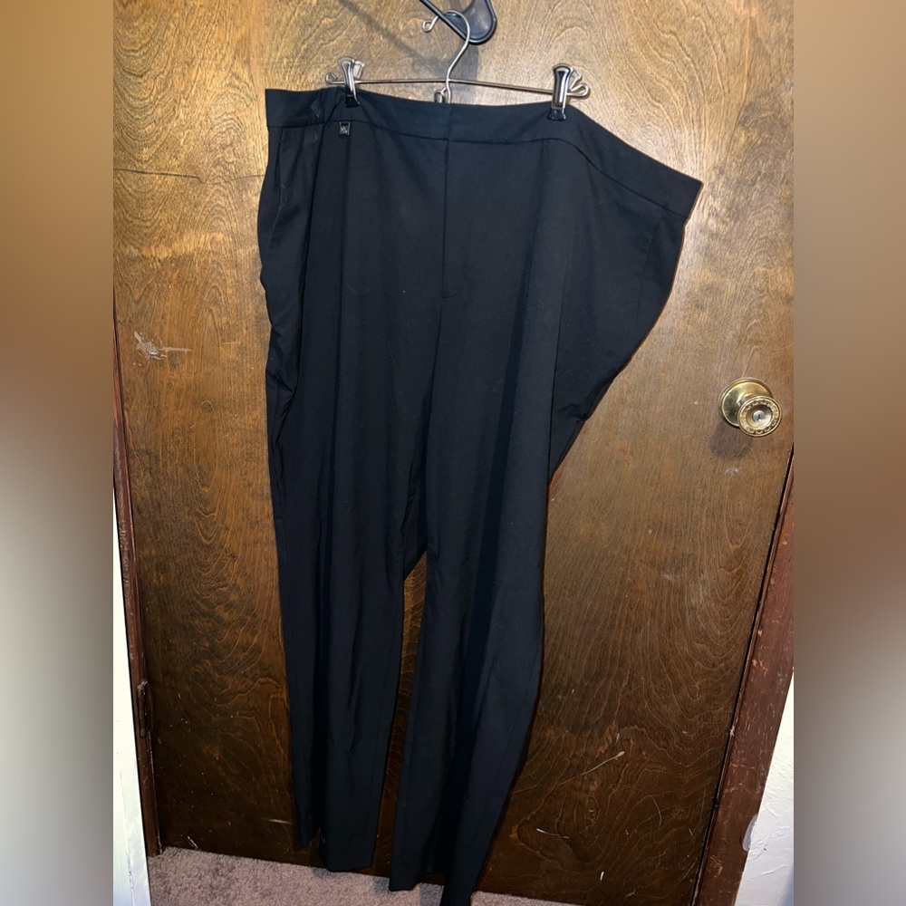Plus Size 22W Lauren Ralph Lauren Black Dress Pants